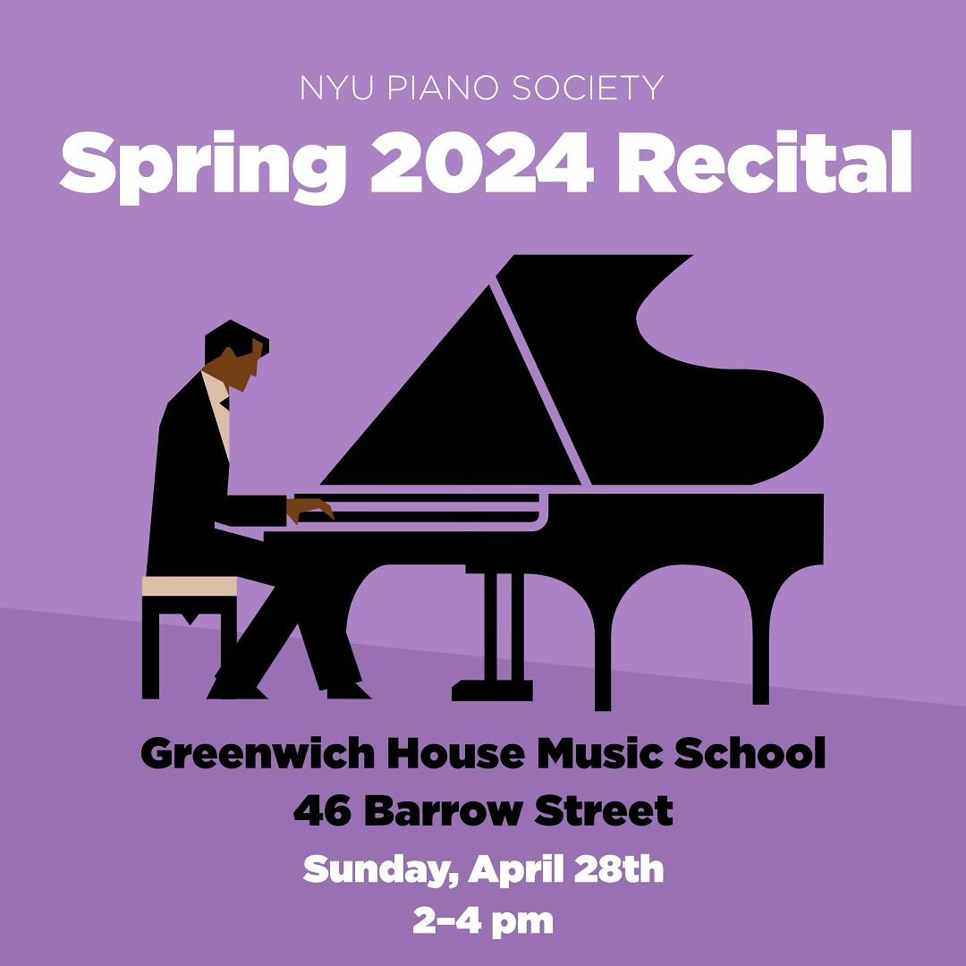 Spring 2024 Recital event cover